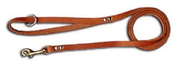 5/8" Leather Lead