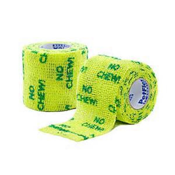"No Chew" Flexible Bandage