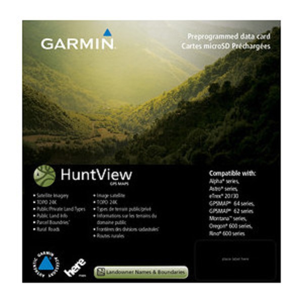Garmin Hunt View GPS Map