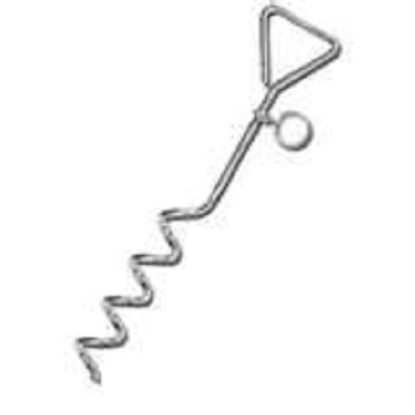 corkscrew dog lead